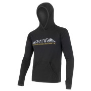 Felpa da uomo Sensor Merino Upper Hory nero Black