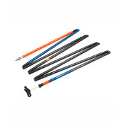 Sonda da valanga Ortovox Probe Carbon 320+ blu/nero Deep Black