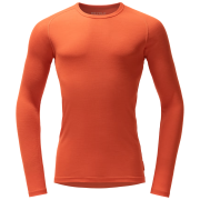 Maglietta funzionale da uomo Devold Adventure Merino 190 Shirt Man arancione Brick