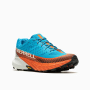 Scarpe da corsa da uomo Merrell Agility Peak 5 arancione/blu tahoe/cloud