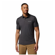 Maglietta da uomo Columbia Parsons Point™ Polo nero Black Heather, Shark
