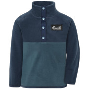 Felpa da bambino Didriksons Monte Kids Half Bu 6 Mountain Blue turchese Mountain Blue