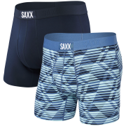Boxer Saxx Ultra Super Soft Boxer BF 2Pk blu dazed argyle/navy