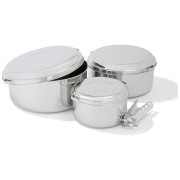 Set di stoviglie MSR Alpine 4 Pot Set argento