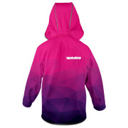 Giacca softshell per bambini WAMU Mozaika purple