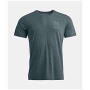 Maglietta funzionale da uomo Ortovox 150 Cool Mtn Mission Ts M grigio scuro Dark Arctic Grey
