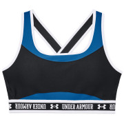 Reggiseno sportivo Under Armour Crossback Mid Block SP blu Victory Blue / Black / White