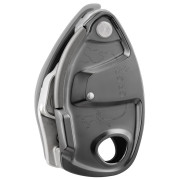 Assicuratore con sistema frenante Petzl GriGri + grigio Grey