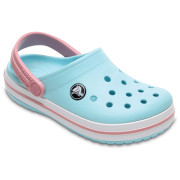 Pantofole per bambini Crocs Crocband Clog T azzurro Ice Blue/White
