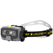 Lampada frontale Ledlenser HF8R Work nero black