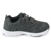 Scarpe per bambini con velcro Bugga Tempe Black nero/bianco Black