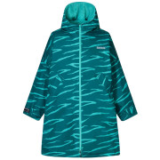 Cappotto impermeabile per bambini Regatta Junior Changing Robe Mediterranea verde Mediterranea Tebra Turquise