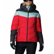 Giacca invernale da donna Columbia Abbott Peak™ Insulated Jacket rosso Red Lily, Shark, Aqua Haze