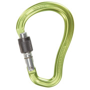 Moschettone Climbing Technology Axis HMS SG verde green/gray