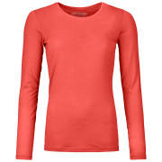 Maglietta sportiva da donna Ortovox 150 Cool Clean Ls W rosa coral