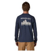Maglietta da uomo Patagonia M's L/S MW Hut Tripper Skyline T-Shirt