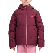 Giacca da sci per bambini 4F Technical Jacket F1194 Burgundy bordeaux Burgundy
