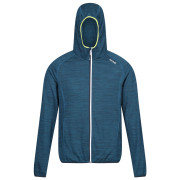 Felpa da uomo Regatta Yonder Hoody blu/azzurro Moroccan Blue(Piquant Green)