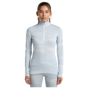 Maglietta sportiva da donna Icebreaker Women M 260 Tech Vertex LS HZ Chillwave