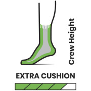 Calzini da uomo Smartwool Hike Classic Ed Extra Cushion Crew Socks