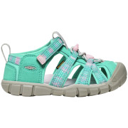 Sandali da bambino Keen Seacamp II Cnx Children Bright Aqua/Giggle Pink