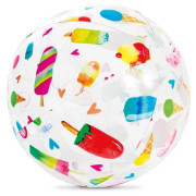 Palla gonfiabile Intex Lively Print Balls 59040NP bianco/rosso