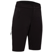 Pantaloncini da ciclismo da donna Silvini Alma nero black