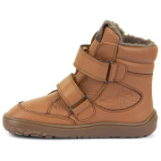 Stivali invernali per bambini Froddo Barefoot Tex Winter Cognac