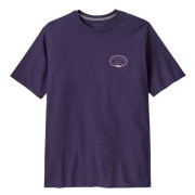Maglietta da uomo Patagonia M's Clean Climb Roots Responsibili-Tee viola Plummet Purple
