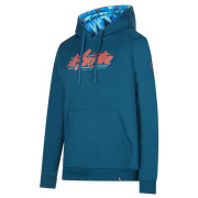 Felpa da uomo La Sportiva Retro Hoody M blu scuro Storm Blue