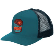 Berretto con visiera Dynafit Patch Trucker Cap blu scuro 8161 - mallard blue/3010