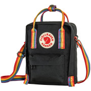 Borsa a spalla Fjällräven Kånken Rainbow Sling nero Black-Rainbow Pattern