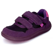 Scarpe barefoot tutto l’anno per bambini Bugga Safi Dark Purple