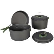 Set di stoviglie Bo-Camp Explorer - 3ks grigio scuro