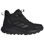 Scarpe da trekking da donna Adidas Terrex Anylander Leather Mid Climaproof nero Cblack/Carbon/Grefou