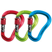 Set di moschettoni Ocún Eagle Hms Screw 3-Pack mix1 Red, Blue, Green