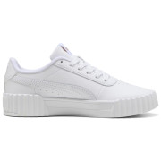 Scarpe da bambino Puma Carina 3.0 Jr White-Gold bianco PUMA White-PUMA Gold