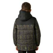 Giacca invernale per bambini Regatta Lofthouse Black/Distress Camo