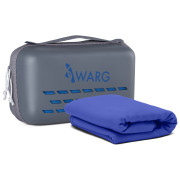 Asciugamano Warg Soft 75x150 cm blu scuro Royal Blue