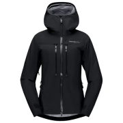 Giacca outdoor da donna Norrona Trollveggen Gore-Tex Pro Light Jacket nero Caviar Black