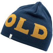 Berretto Devold Devold Logo Beanie blu/giallo Ink
