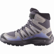 Scarpe da bambino Salomon Xa Pro Winter Wp J Nine Iron-Gull-Cosmic Sky