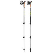 Bastoncini da nordic walking Leki Poles Traveller Alu grigio/verde black-silvergray-neonyellow