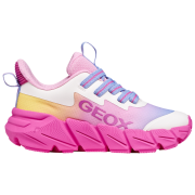 Scarpe da bambino Geox J Flexyper Fast Girl Fuchsia rosa FUCHSIA/MULTICOLOR