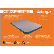 Materassino gonfiabile Vango Shangri-La Lux 12 Double