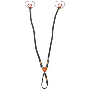 Cappio Camp X-Gyro Leash - 92/147 Cm nero/arancio