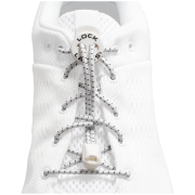 Lacci delle scarpe Lock Laces Original bianco White