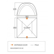 Tenda familiare Vango Danu Hub