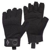 Guanti da ferrata Black Diamond Crag Half-Finger Gloves nero Black