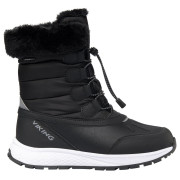 Stivali invernali per bambini Viking Outdoor Footwear Equip Warm WP Zip Black/Granite nero/grigio Black/Granite
